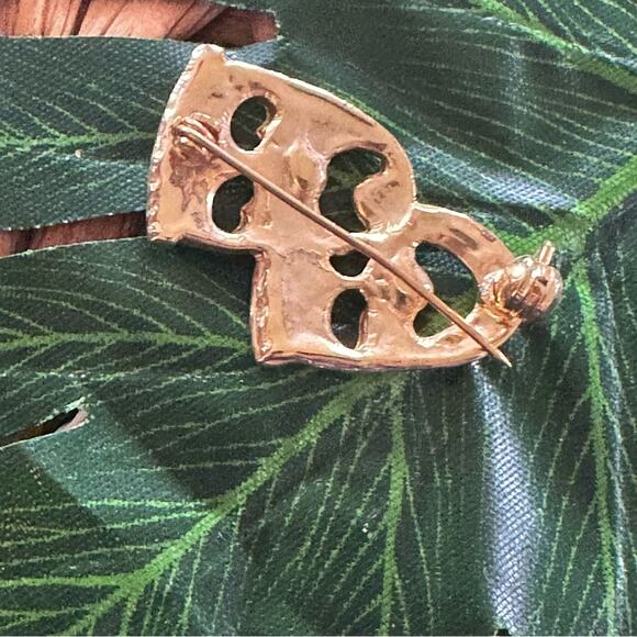 BOGO FREE Vintage Comedy PIN BROOCH Tragedy Mardi Gras - Picture 3 of 6